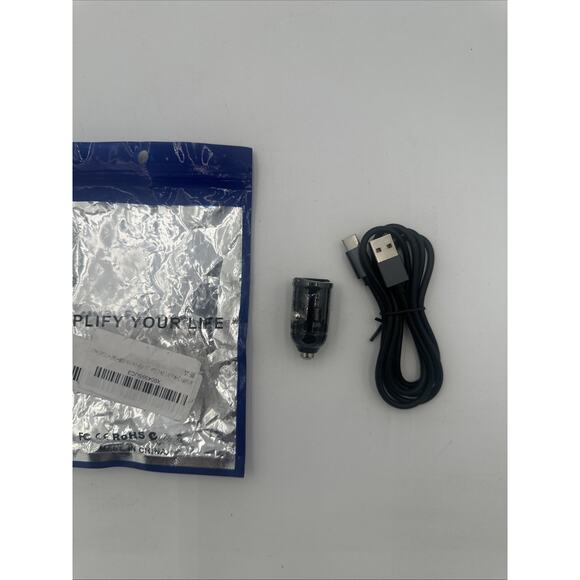 USB C Car Charger,Dual Port Smallest 30W PD&30W QC3.0 Fast Car Charger - Picture 3 of 5